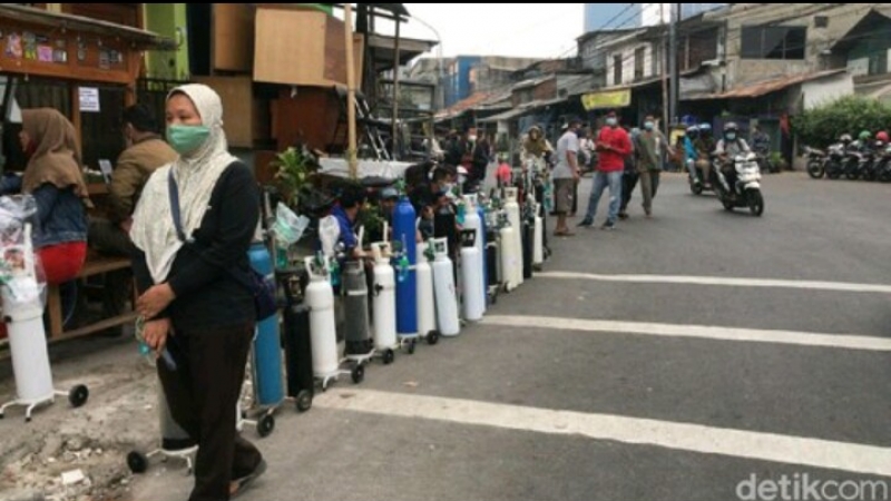 Hadapi Lonjakan COVID-19, Produksi Oksigen Medis Digenjot dan Ketersediaan Obat Dijamin Aman