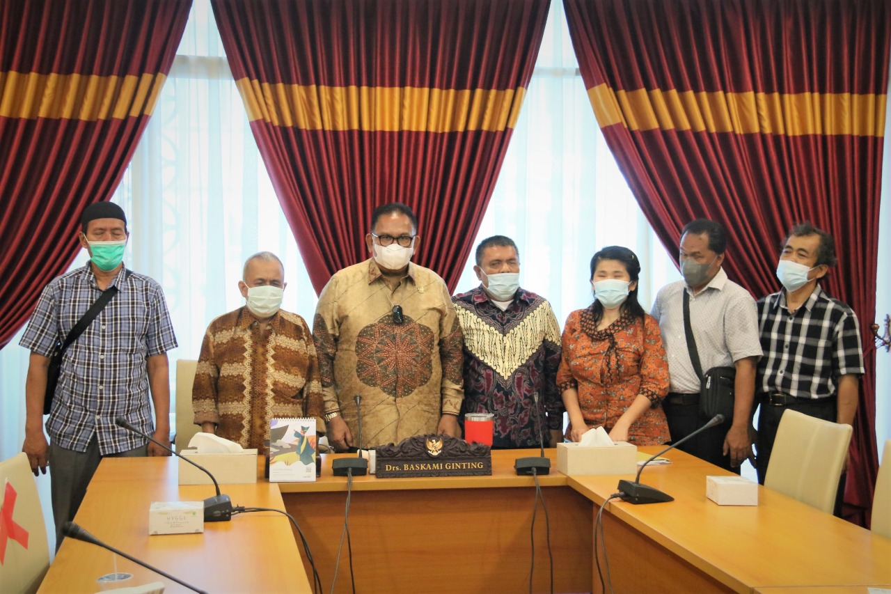 Sambangi Ketua DPRD Sumut, Pertuni Minta Rampungkan Perda Disabilitas