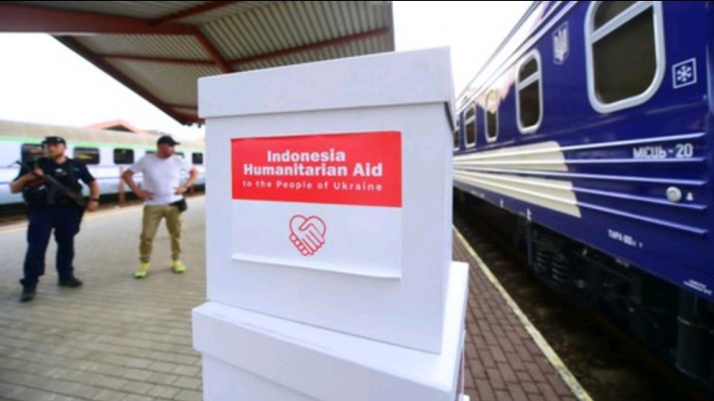 Jokowi Bawa Bantuan Kemanusiaan untuk Warga Ukraina ke Kyiv