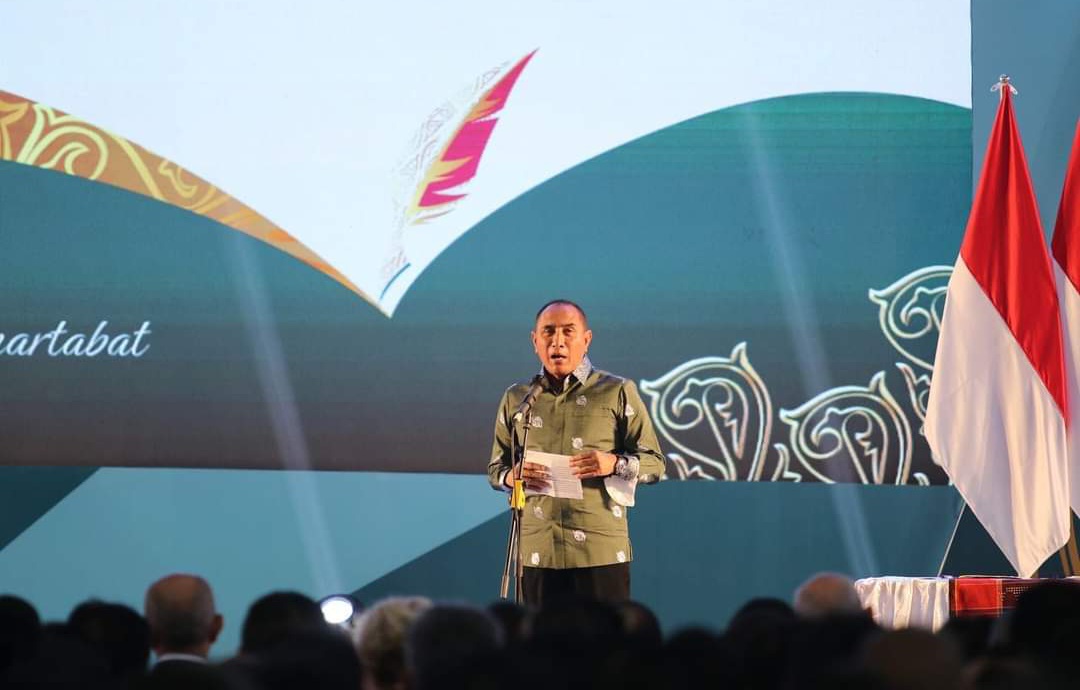Gubernur Edy Rahmayadi ke Jokowi: Lapor Pak, Pers Tertua Berasal dari Sumut