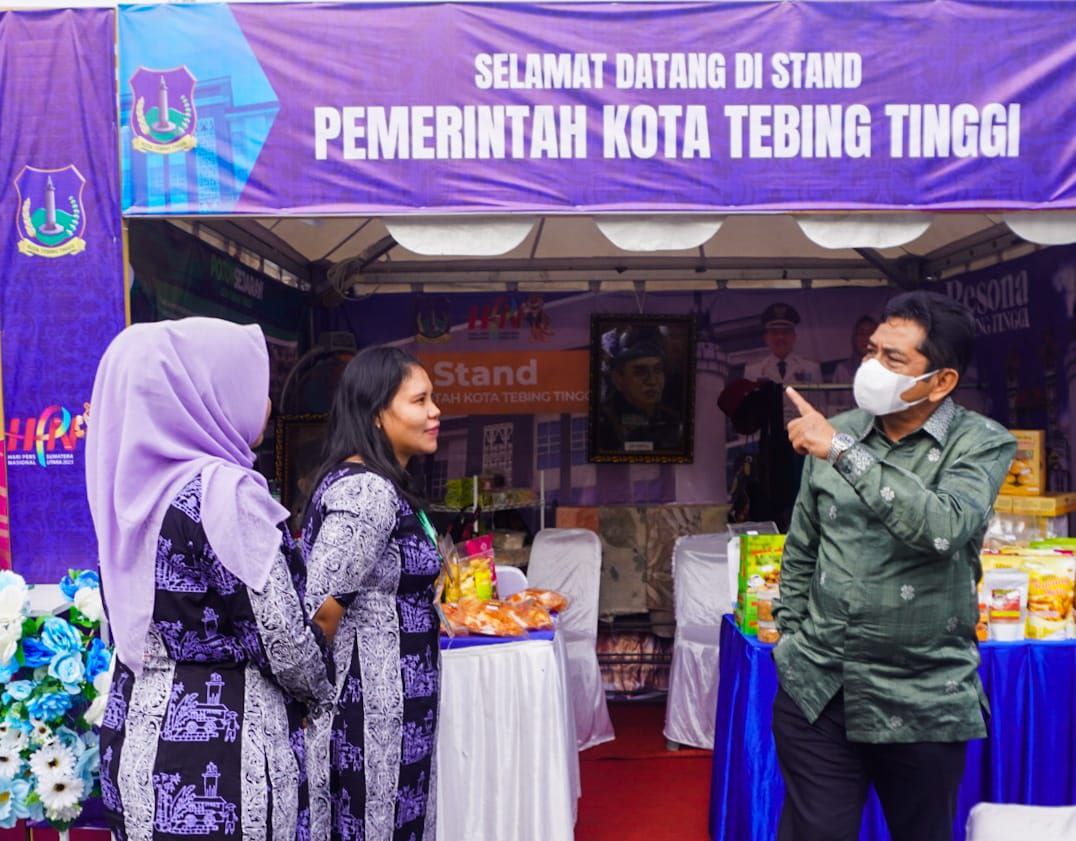 Hadiri HPN 2023, Dimiyathi Promosikan UMKM dan Kuliner Kota Tebingtinggi
