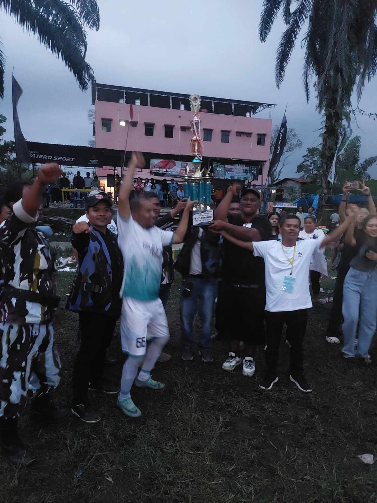 Turnamen Sepak Bola PAC IPK Dolokpanribuan Meriahkan HUT Ke 79 RI di Lapangan Bola Tigadolok
