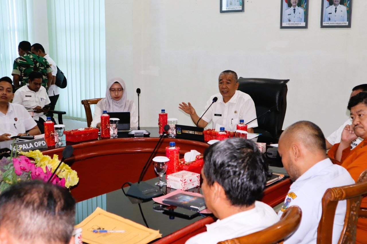 Sekda Tebingtinggi Instruksikan OPD Hadirkan Inovasi dan Percepat Belanja Daerah