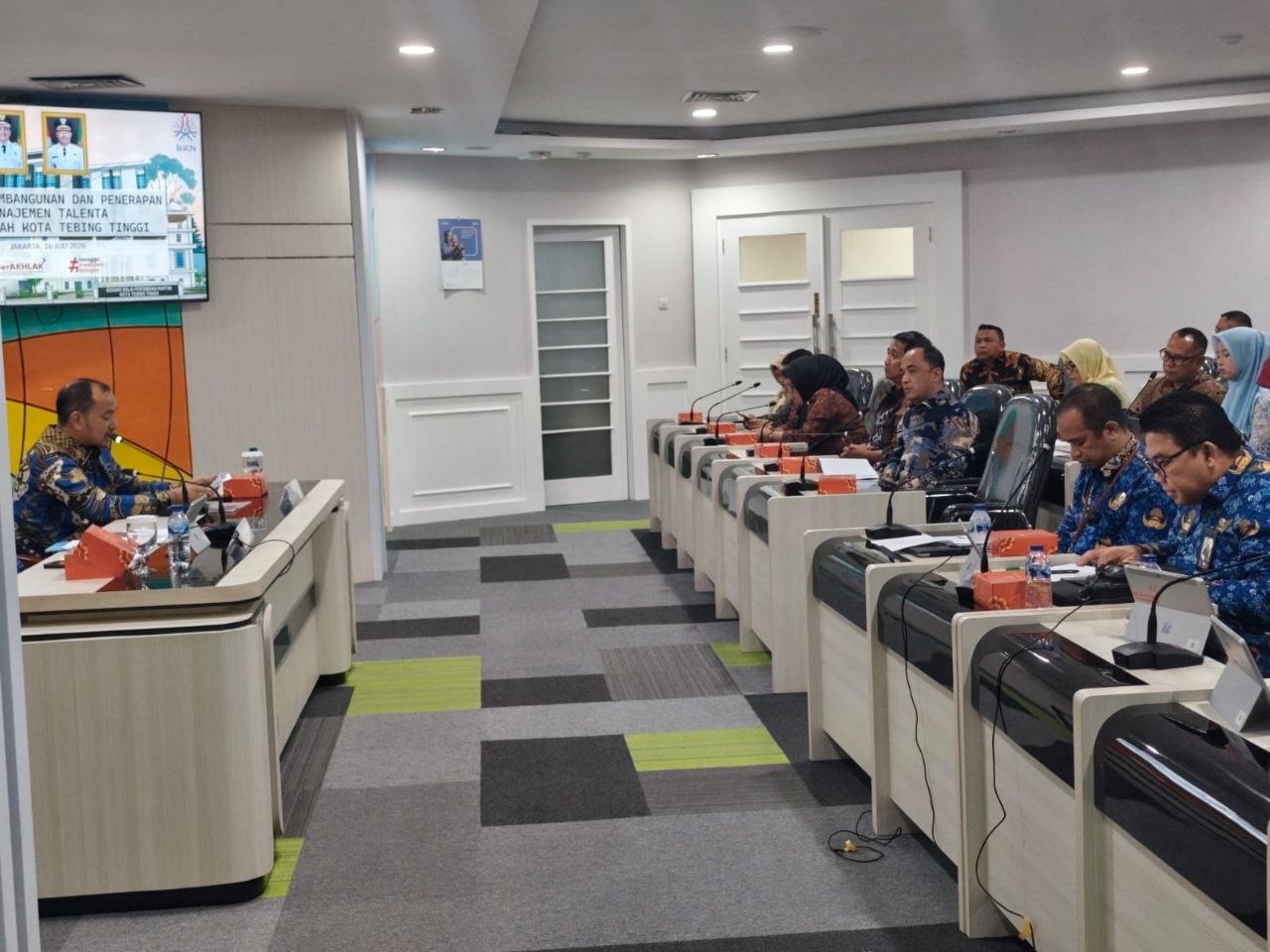Datangi BKN, Wali Kota Tebingtinggi Paparkan Sistem Manajemen Talenta, Apa Aja?