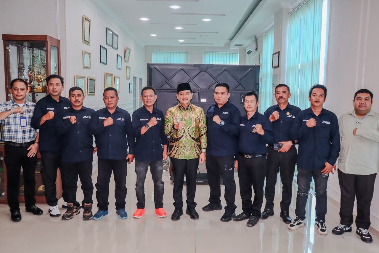 Wali Kota Iman Irdian Saragih Terima Audiensi JMSI Sergai-Tebingtinggi